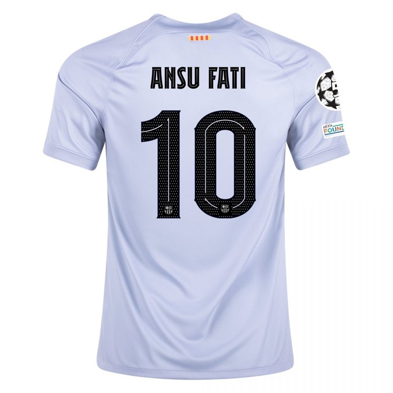 Ansu Fati Barcelona 22/23 III Third Jersey - Fan Version