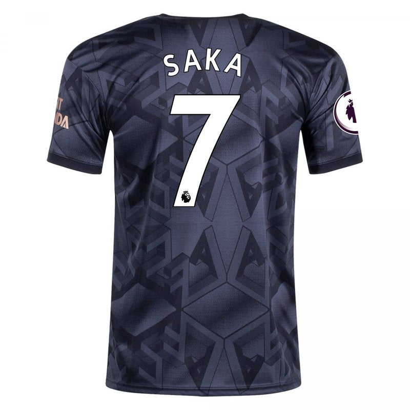 Bukayo Saka Arsenal 22/23 II Away Jersey - Fan Version