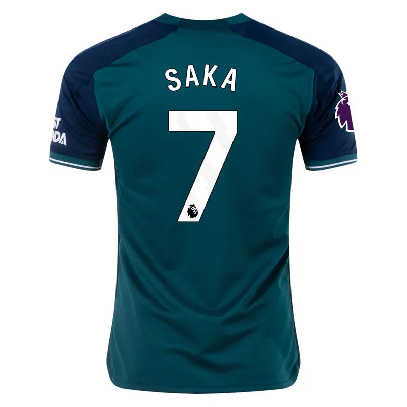 Bukayo Saka Arsenal 23/24 III Third Jersey - Fan Version