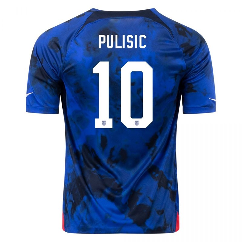 Christian Pulisic USA 22/23 II Away Jersey - Fan Version