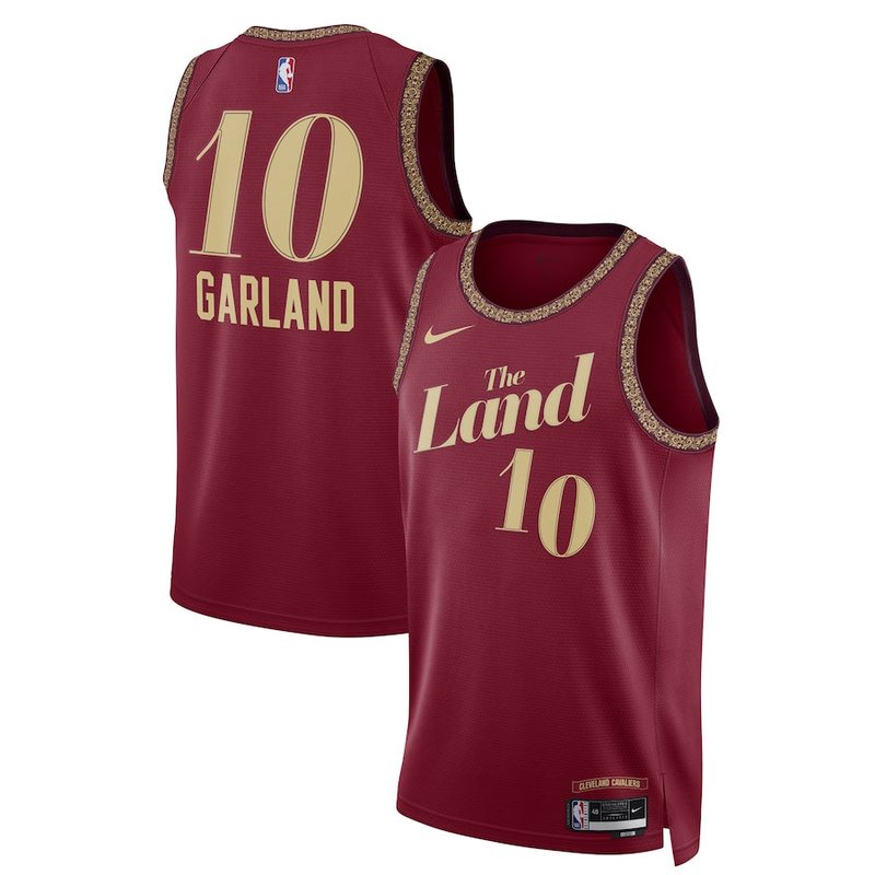 Darius Garland Cleveland Cavaliers Unisex 23/24 NBA Jersey - Wine - City Edition