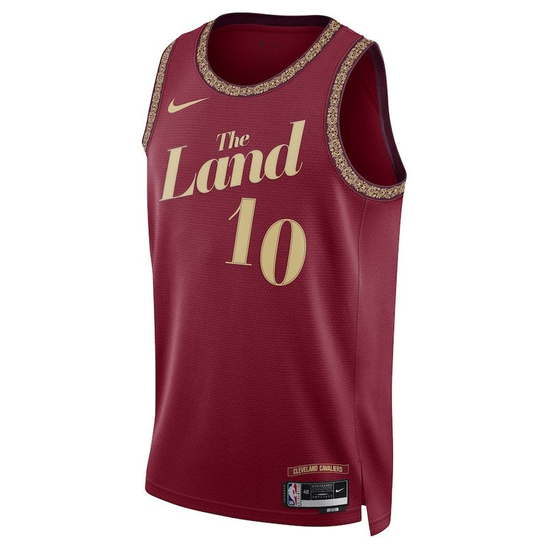 Darius Garland Cleveland Cavaliers Unisex 23/24 NBA Jersey - Wine - City Edition