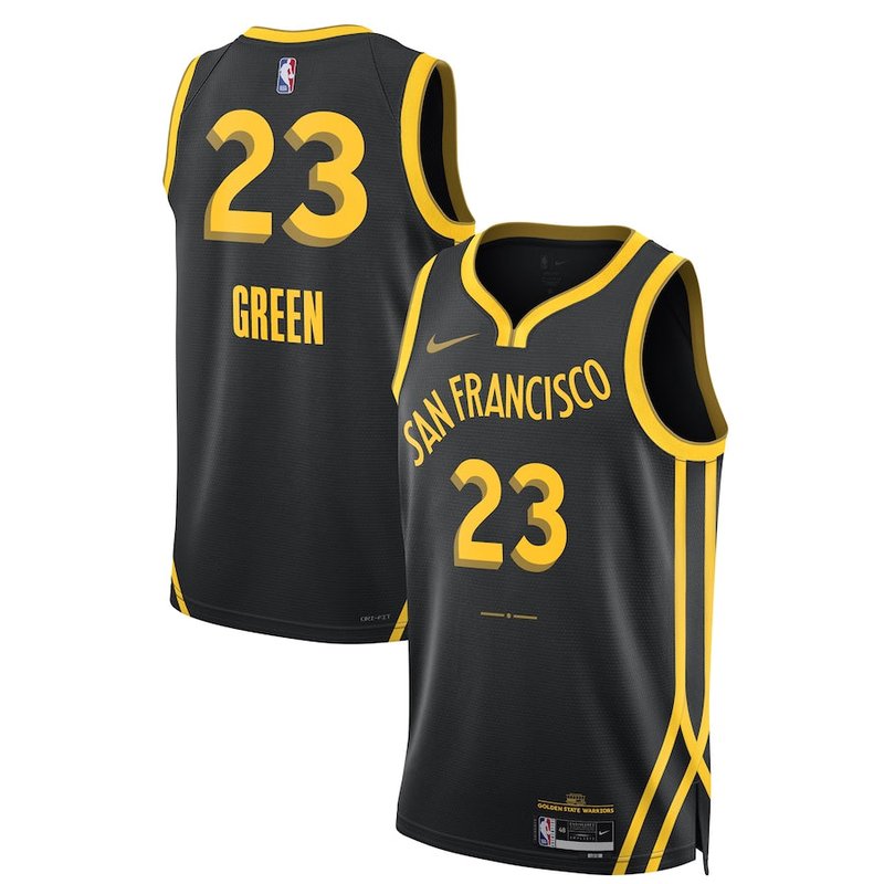 Draymond Green Golden State Warriors Unisex 23/24 NBA Jersey - Black - City Edition