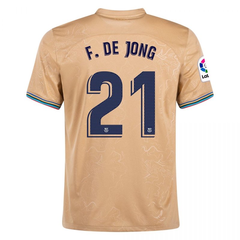 Frenkie de Jong Barcelona 22/23 II Away Jersey - Fan Version