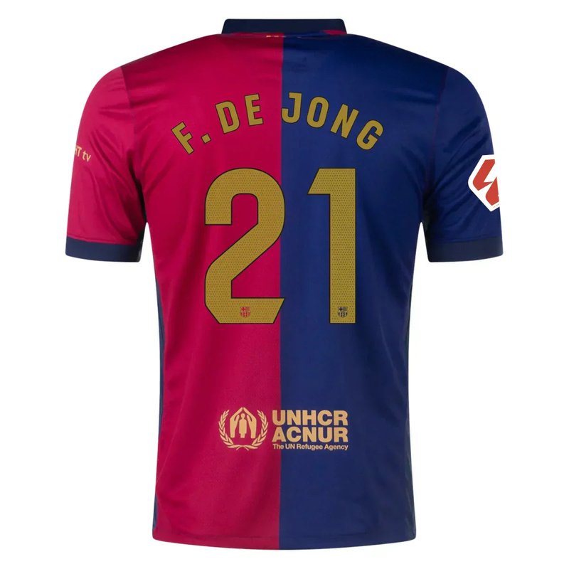 Frenkie de Jong Barcelona 24/25 I Home Jersey - Fan Version