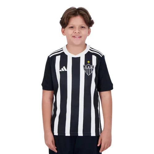 Conjunto Infantil Atlético Mineiro 24/25 I Home - Adidas